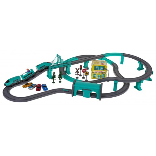 Train Station + Accessories 92pcs.