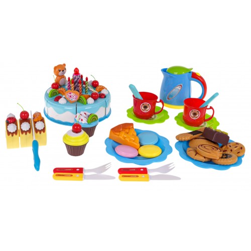 Birthday Party Cake Set Blue