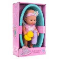 Baby doll with bathtub + accessories