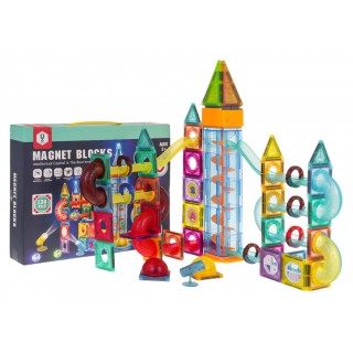 Magnetic Blocks with Light 134pcs.