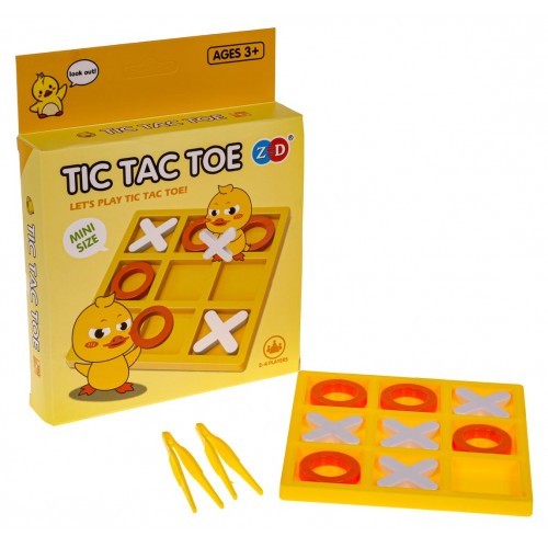 Tic Tac Toe Puzzle Game Duck Version