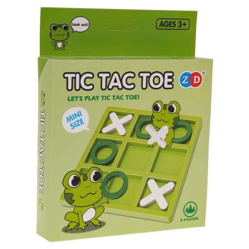 Tic Tac Toe Logic Game Frog Version