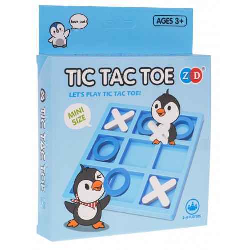 Tic Tac Toe Logic Game MINI Penguin Version