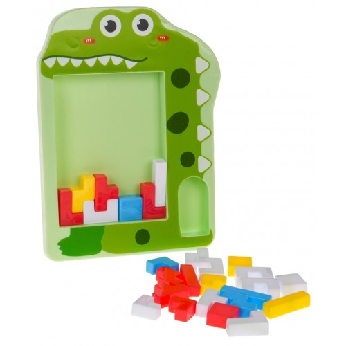 Tetris Crocodile Logic Game