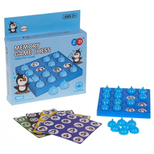 Memory Penguin Puzzle Game