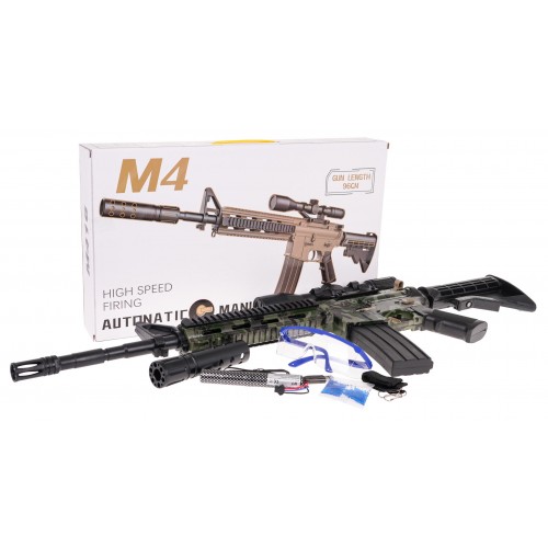 M4 Gel Ball Rifle + Accessories