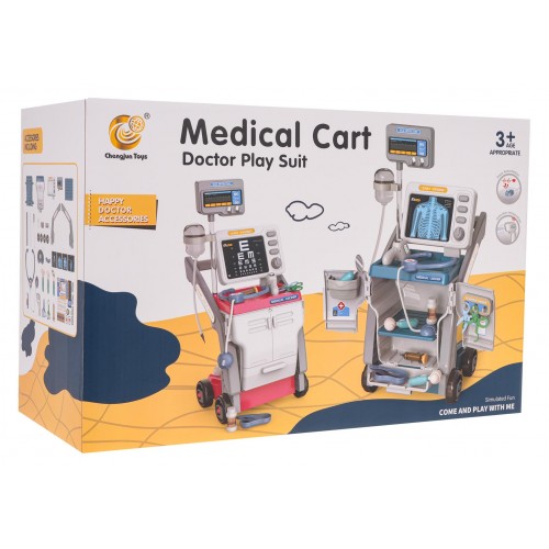 Doctor Kit with ECG + Accessories Blue