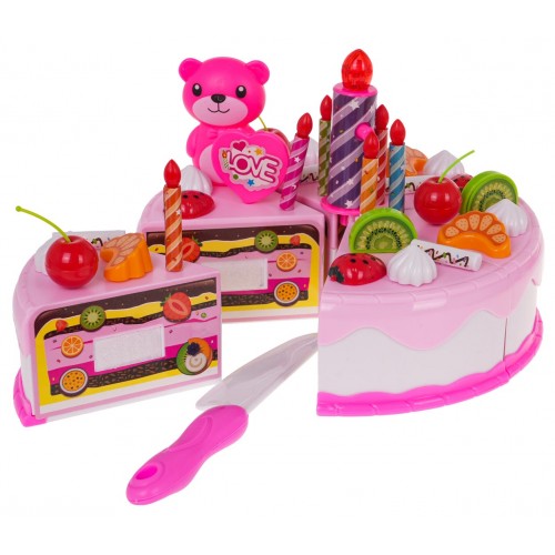 Birthday Party Set Cake Pink