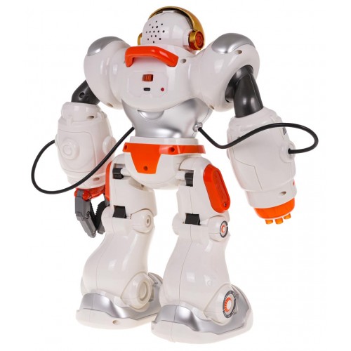 Multifunctional Orange White R/C Robot