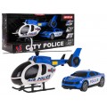 Helicopter + Police Car Set