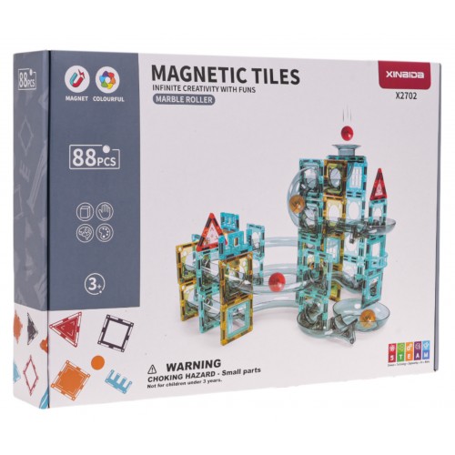 Magnetic Blocks Track Ball 88pcs.