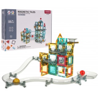 Magnetic Blocks Track Ball 88pcs.