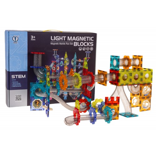 Magnetic Building Blocks Luminous Ball Set 228 pcs.