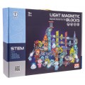 Magnetic Building Blocks Luminous Ball Set 176 pcs.