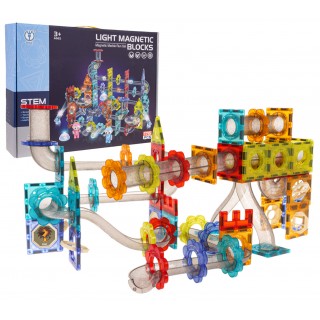 Magnetic Building Blocks Luminous Ball Set 176 pcs.