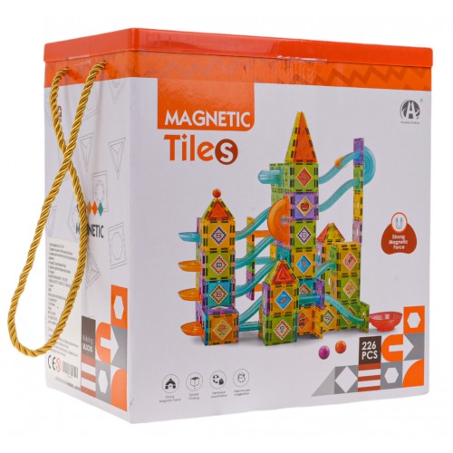 Magnetic Blocks Castle Track Ball 226 pcs.