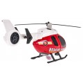 Helicopter + Fire Department Car Set