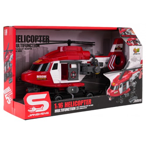 Rescue Helicopter 1:16 Fire Department