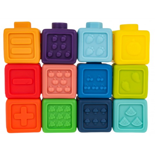 Set of Rubber Blocks Mathematical Operations