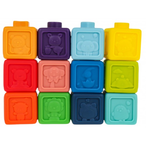 Set of Rubber Blocks Mathematical Operations