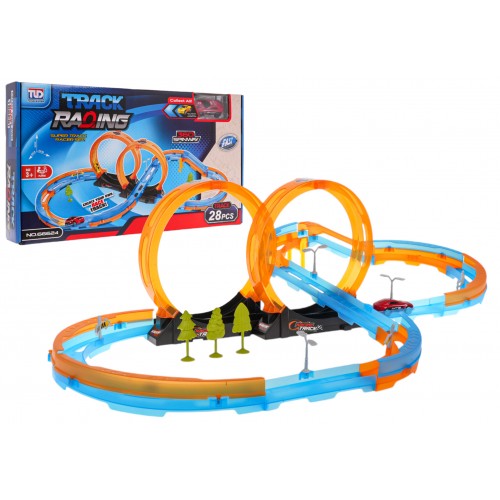 Fast Loop Race Track 28 pieces.