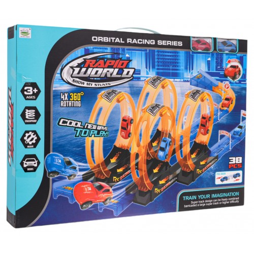 Burning Loop Race Track + Cars 38 pcs.