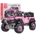 Set of Blocks Off-road Pink Car 2471pcs.