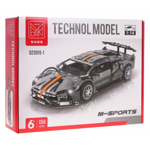 Sports Car Set Gray 1356 pcs.