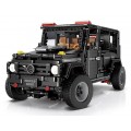 Off-road Car Block Set 1722 pcs. Black