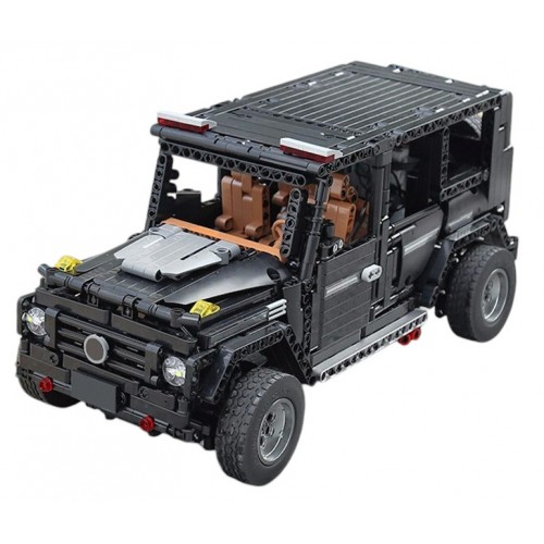 Off-road Car Block Set 1722 pcs. Black