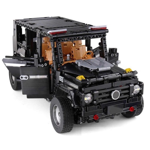 Off-road Car Block Set 1722 pcs. Black