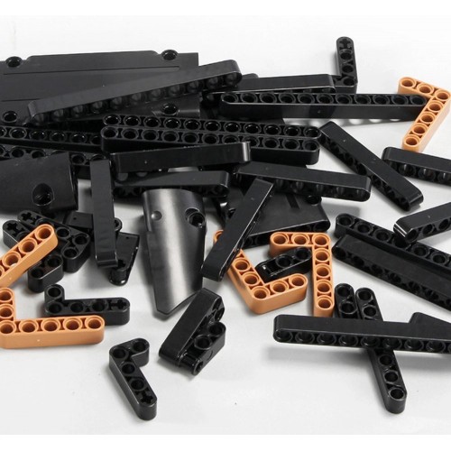 Off-road Car Block Set 1722 pcs. Black