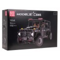 Off-road Car Block Set 1722 pcs. Black