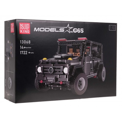 Off-road Car Block Set 1722 pcs. Black