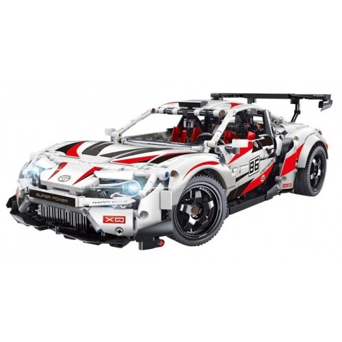 Super Car GT86 White Brick Set