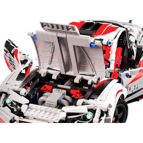 Super Car GT86 White Brick Set