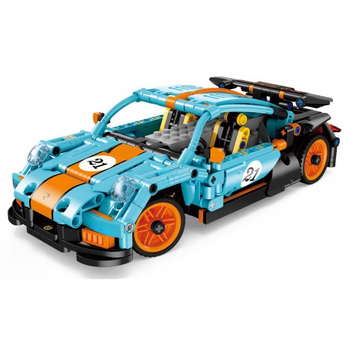 Car Block Set 534 pieces. Blue