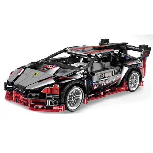 Car Block Set 705 pieces. Black