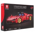 Red Sports Car Building Blocks Set 1958pcs.