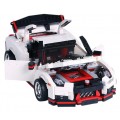 Car Block Set 1034 pcs. White