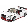 Car Block Set 1034 pcs. White