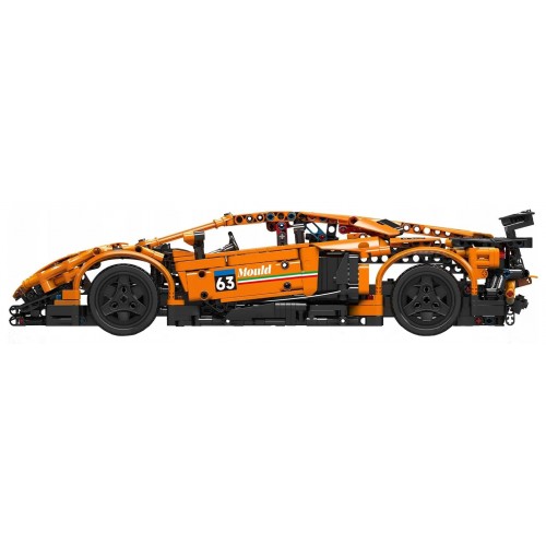 Sports Car Block Set 1488 pieces. Orange