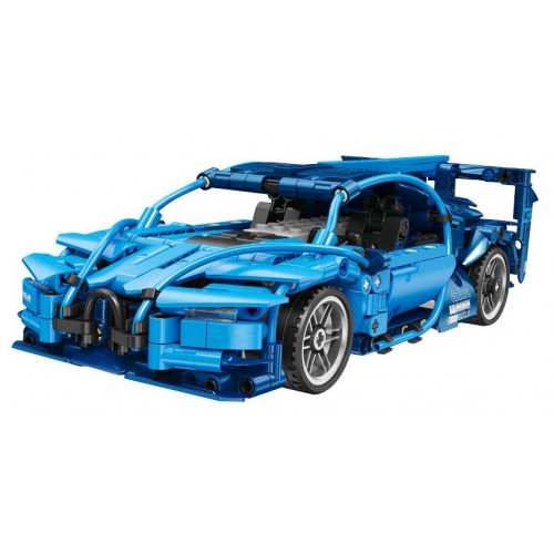 Car Block Set 523 pieces. Blue