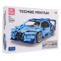 Car Block Set 523 pieces. Blue