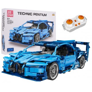Car Block Set 523 pieces. Blue