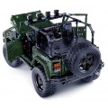 Off-Road Car Block Set 2078 pieces. Green