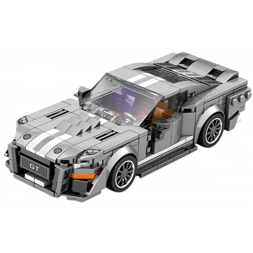 Sports Car Brick Set Gray 476 pcs.