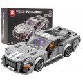 Sports Car Brick Set Gray 476 pcs.