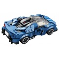 Sports Car Brick Set Blue 327 pcs.