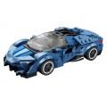 Sports Car Brick Set Blue 327 pcs.